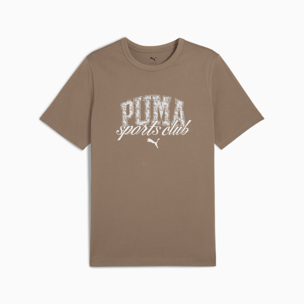 PUMA Class Graphic Tee Men, Totally Taupe, large-ZAF