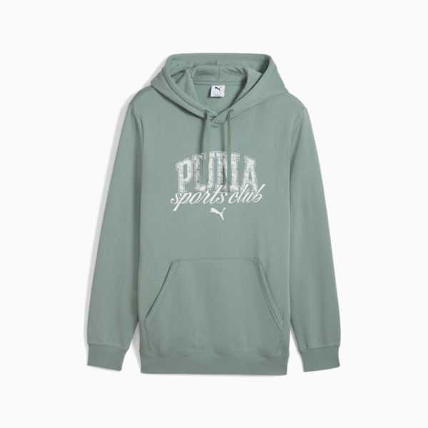 PUMA Class Hoodie Men, Green Moon, large-ZAF