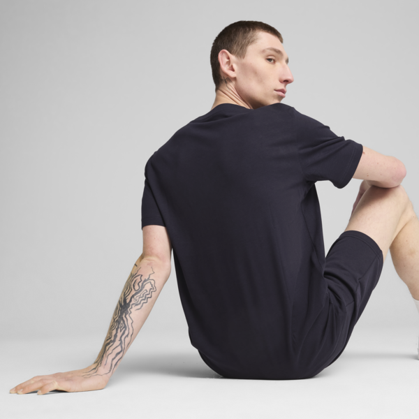 Remera Essentials Logo Lab para hombre, New Navy, large-ARG