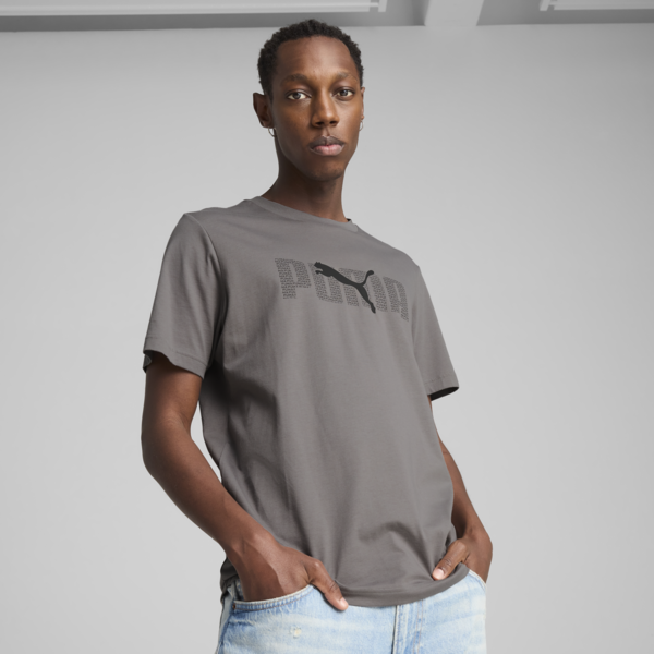 Playera Essentials Logo Lab, Cast Iron, large-MEX