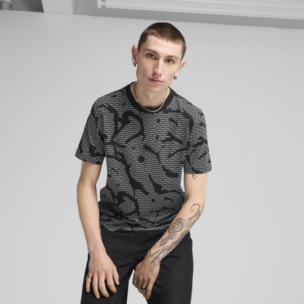 Remera Essentials Logo Lab para hombre, PUMA Black, large-ARG