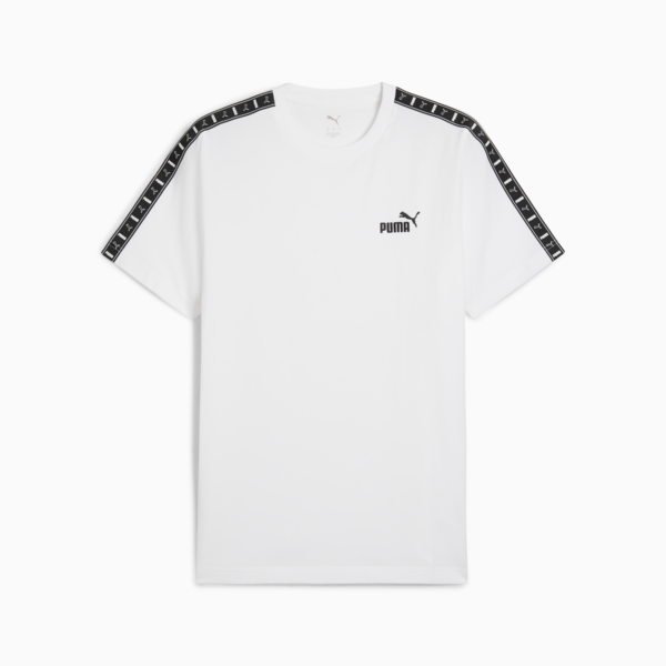Essentials Tape Tee Men, PUMA White, large-MEX