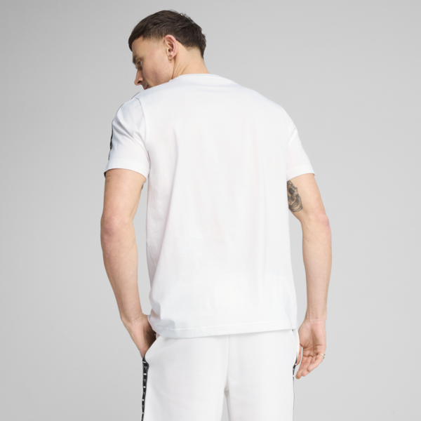 Essentials Tape Tee Men, PUMA White, large-MEX