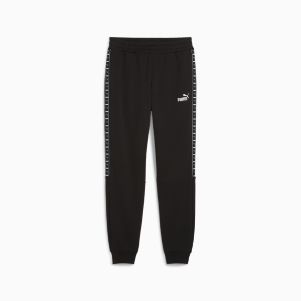 Pantalones de chándal Essentials Tape para hombre, PUMA Black, large-ARG
