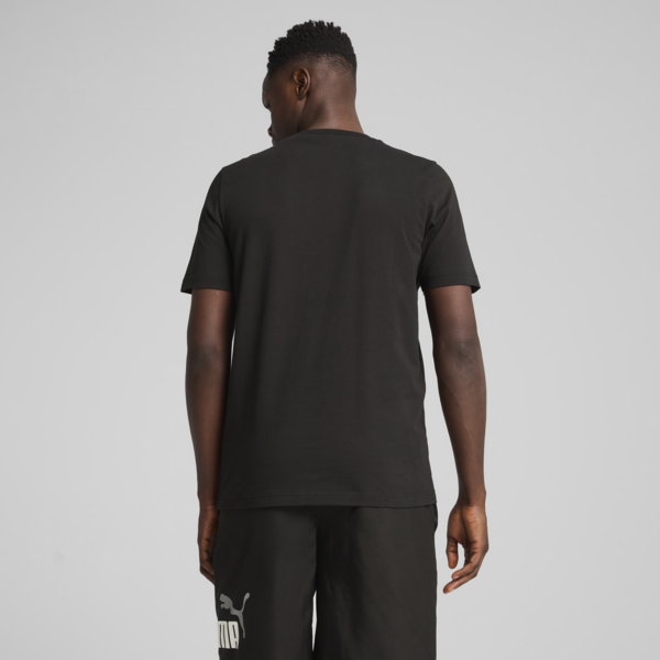 Remera Essentials para hombre, PUMA Black, large-ARG