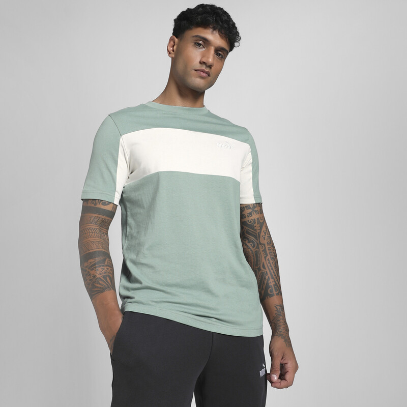 

Men's PUMA Colorblock Tee