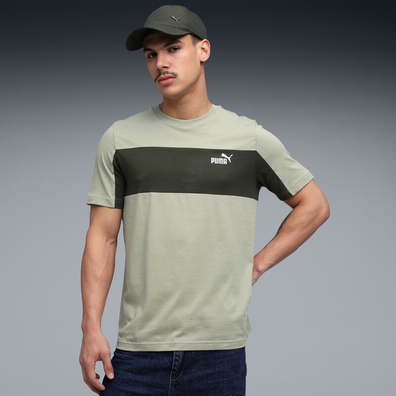 

Men's PUMA Colorblock Tee