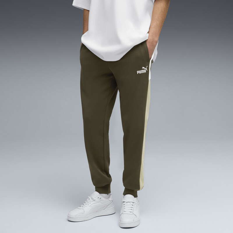 

Men's PUMA Colorblock Sweatpants