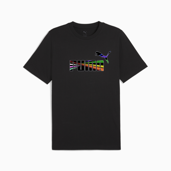 Playera sin mangas Love United para hombre, PUMA Black, large-MEX