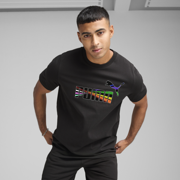 Playera sin mangas Love United para hombre, PUMA Black, large-MEX