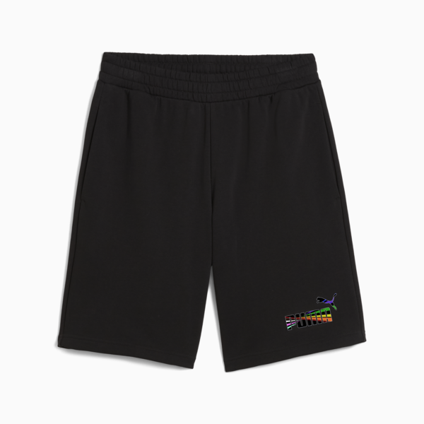 Shorts Love United 25cm para hombre, PUMA Black, large-MEX