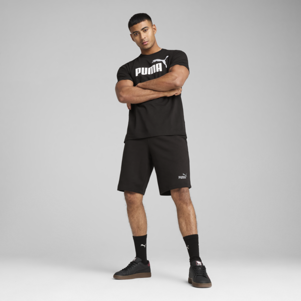 Remera Essentials 2 Colour No. 1 Logo para hombre, PUMA Black, large-ARG