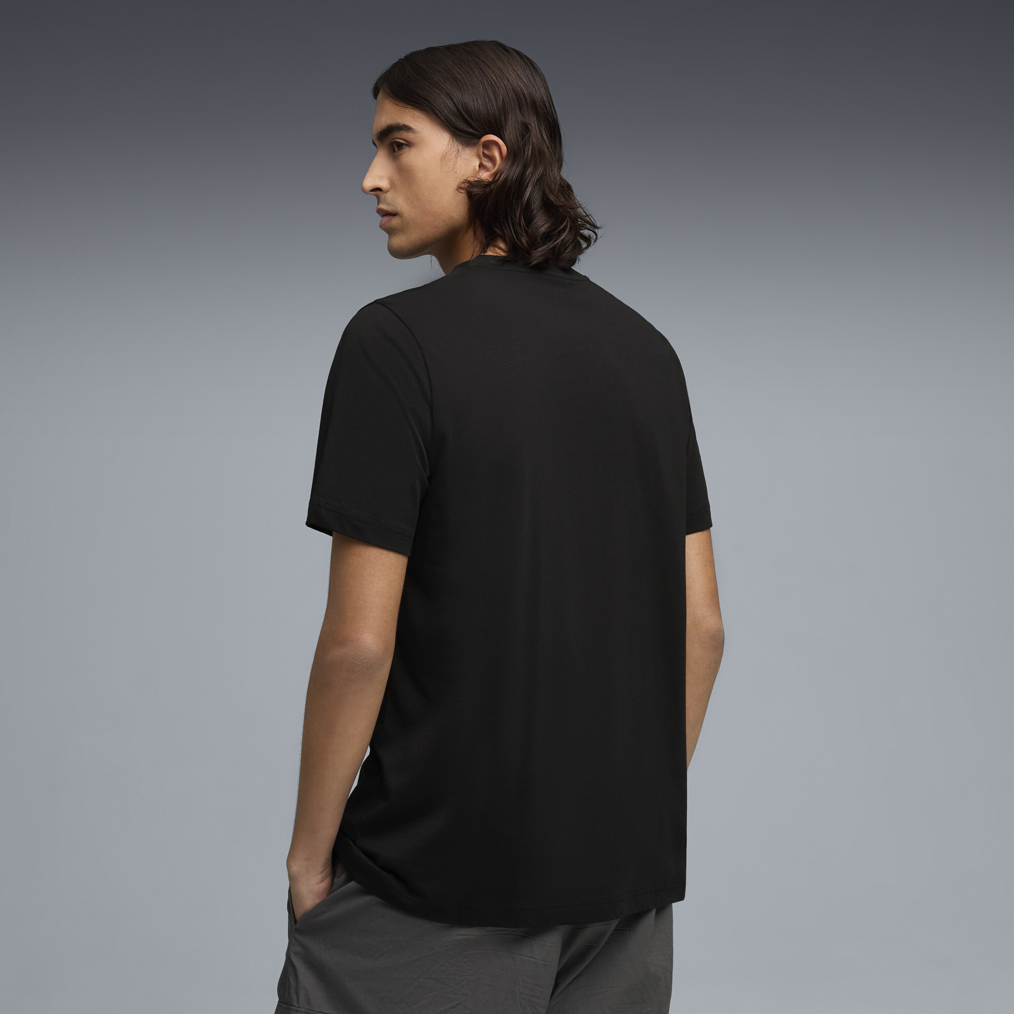 PUMA Essentials 2 Colour No. 1 Logo T-shirt voor Heren, Zwart, Maat L thumbnail 5