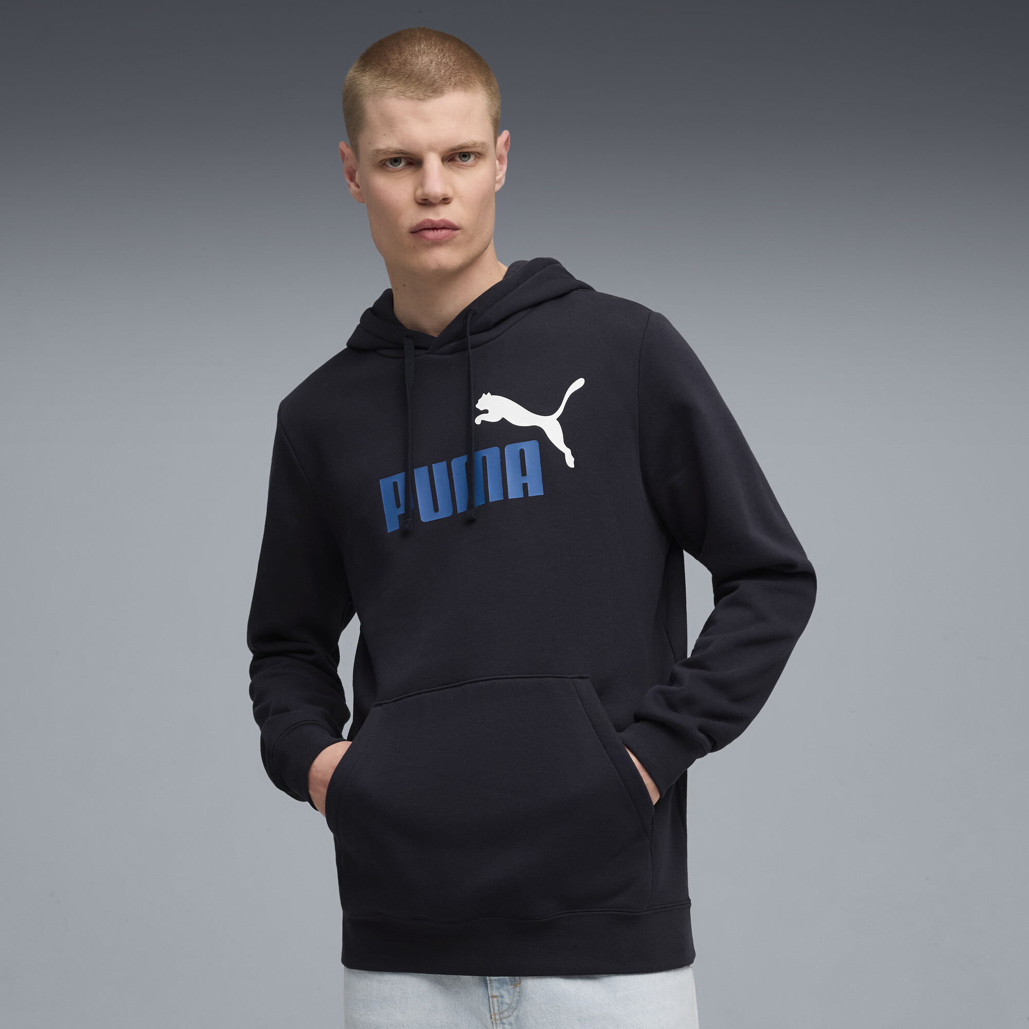PUMA Essentials 2 Color No. 1 Graphic Pullover Hoodie