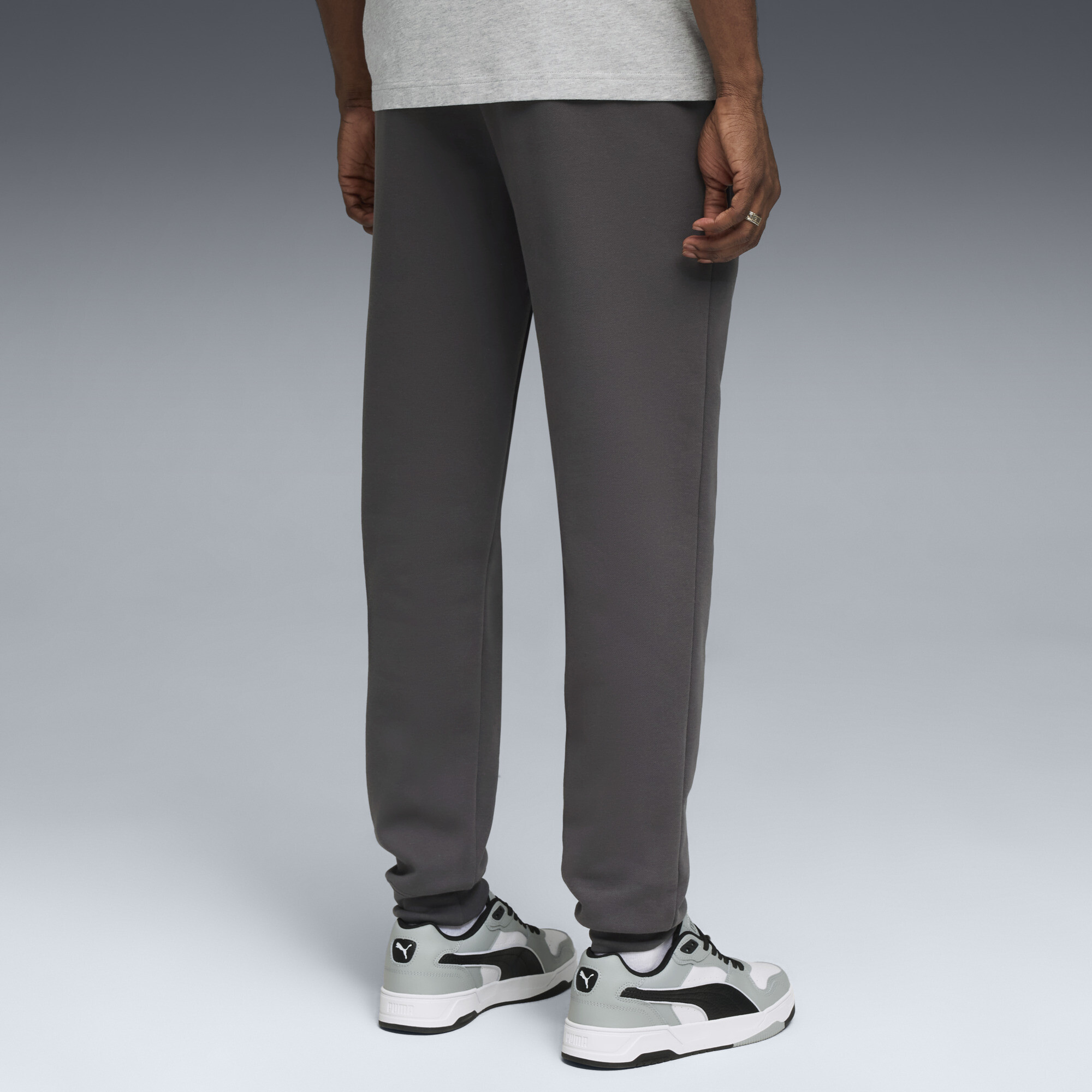 PUMA Essentials 2 Colour No.1 Logo joggingbroek voor Heren, Grijs, Maat S thumbnail 5