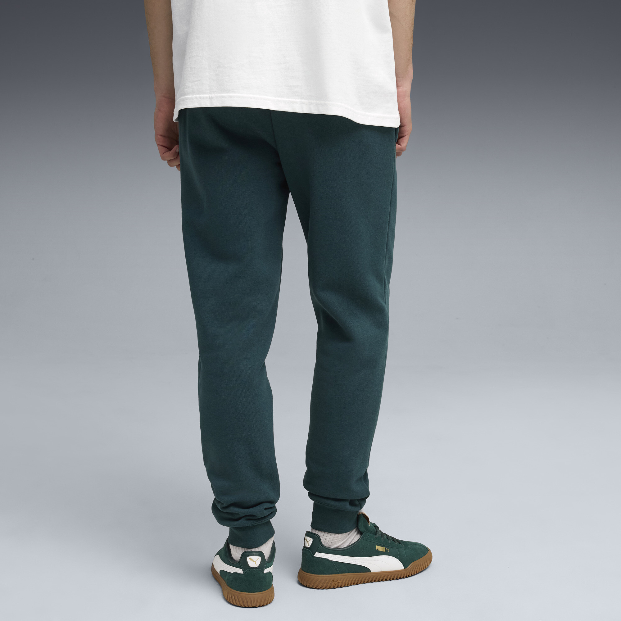 PUMA Essentials 2 Colour No.1 Logo joggingbroek voor Heren, Groen, Maat M thumbnail 5