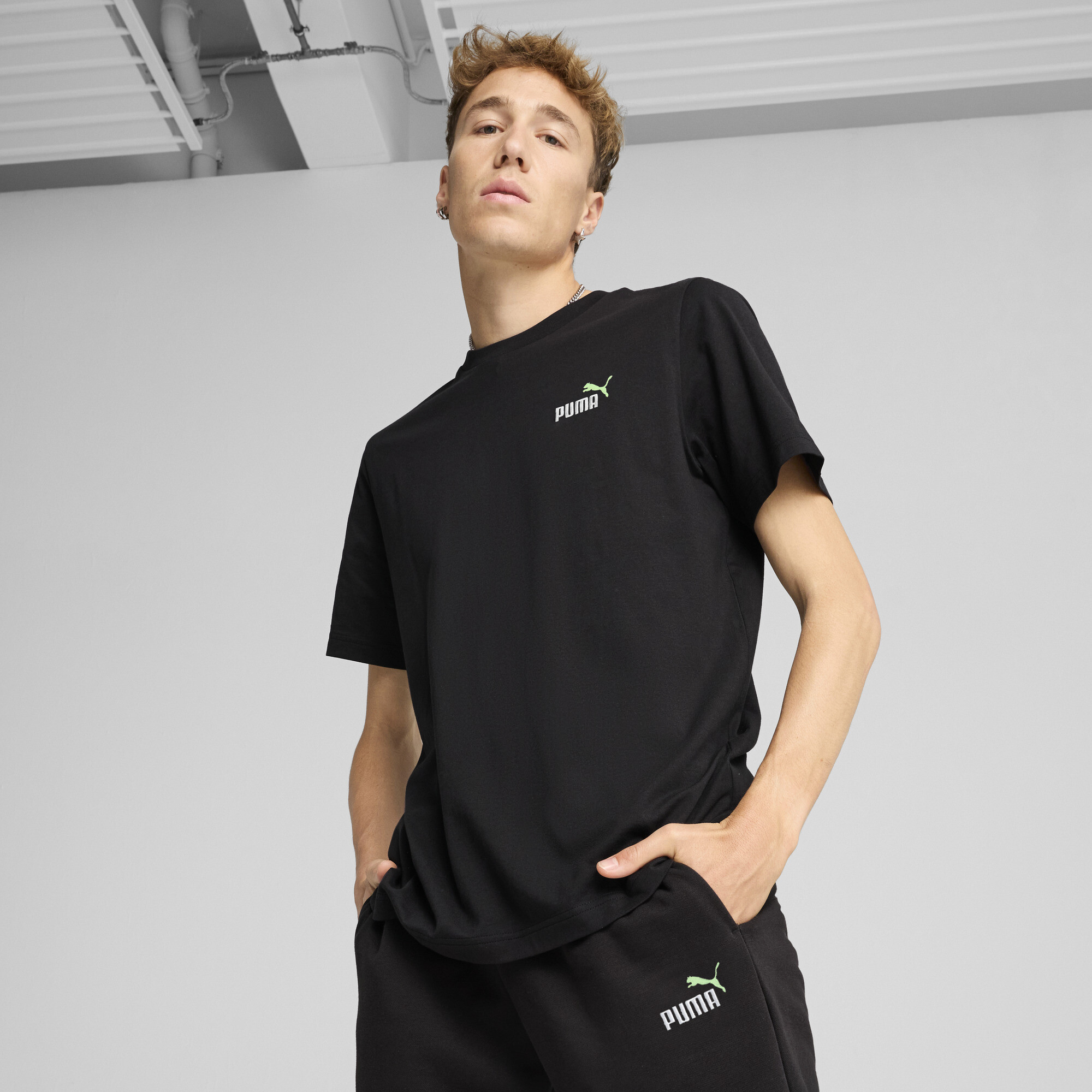 Polera Essentials 2 Colour Small No. 1 Logo para hombre