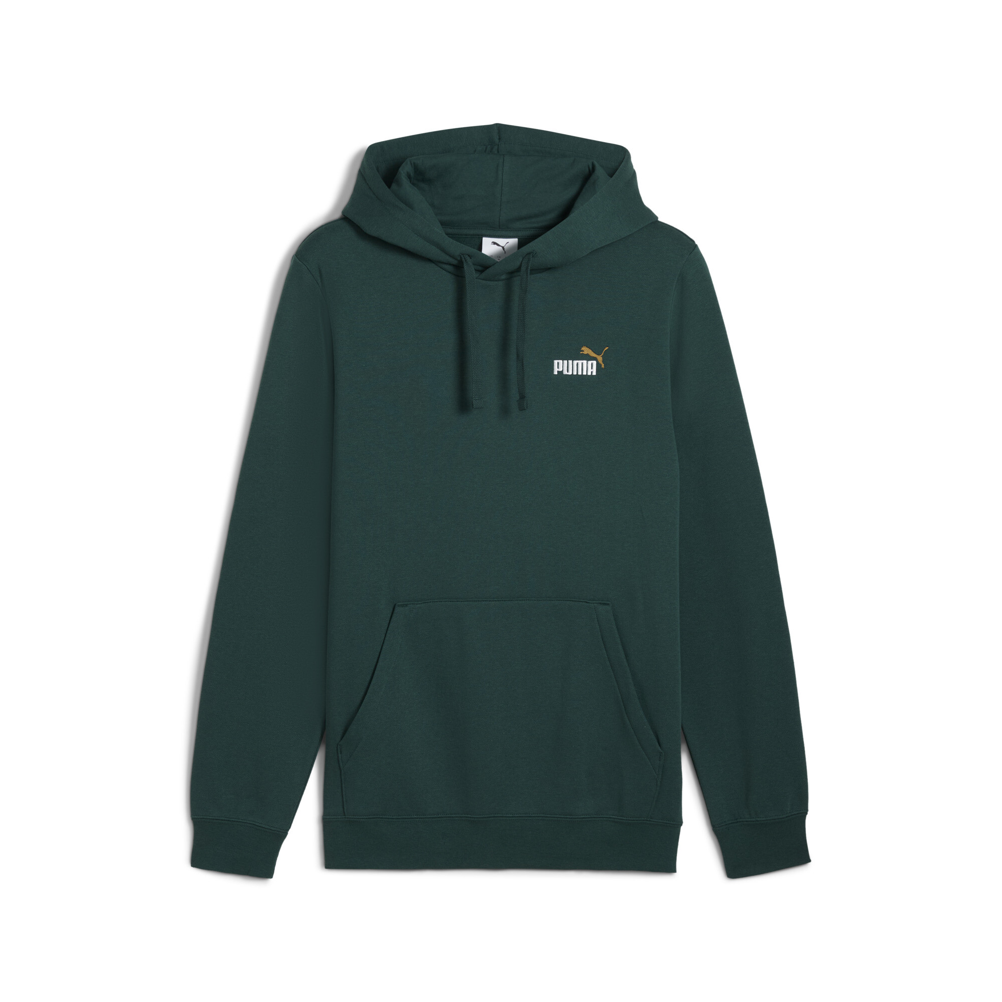 PUMA Essentials 2 Colour Small No. 1 Logo hoodie voor Heren, Groen, Maat XS thumbnail 3