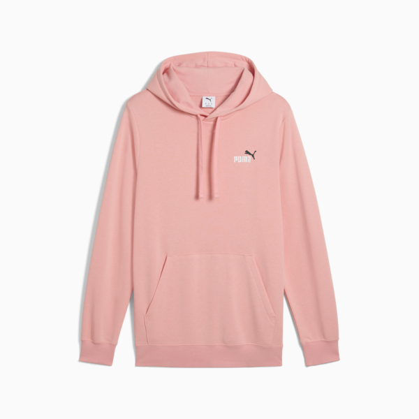 Essentials 2 Colour Small No. 1 Logo Hoodie Men, Pink Fruit, large-MEX