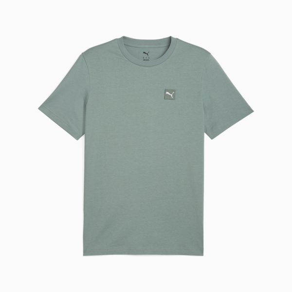 Essentials Elevated Tee Men, Green Moon, large-MEX