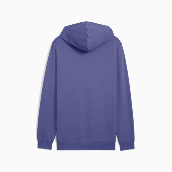 Essentials Elevated Hoodie Men, Blue Crystal, large-MEX