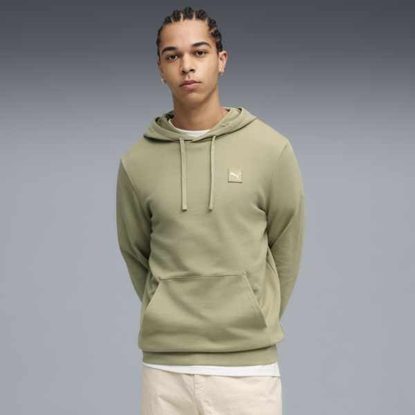 Buzo con capucha Essentials ELEVATED para hombre, Lux Army, large-ARG