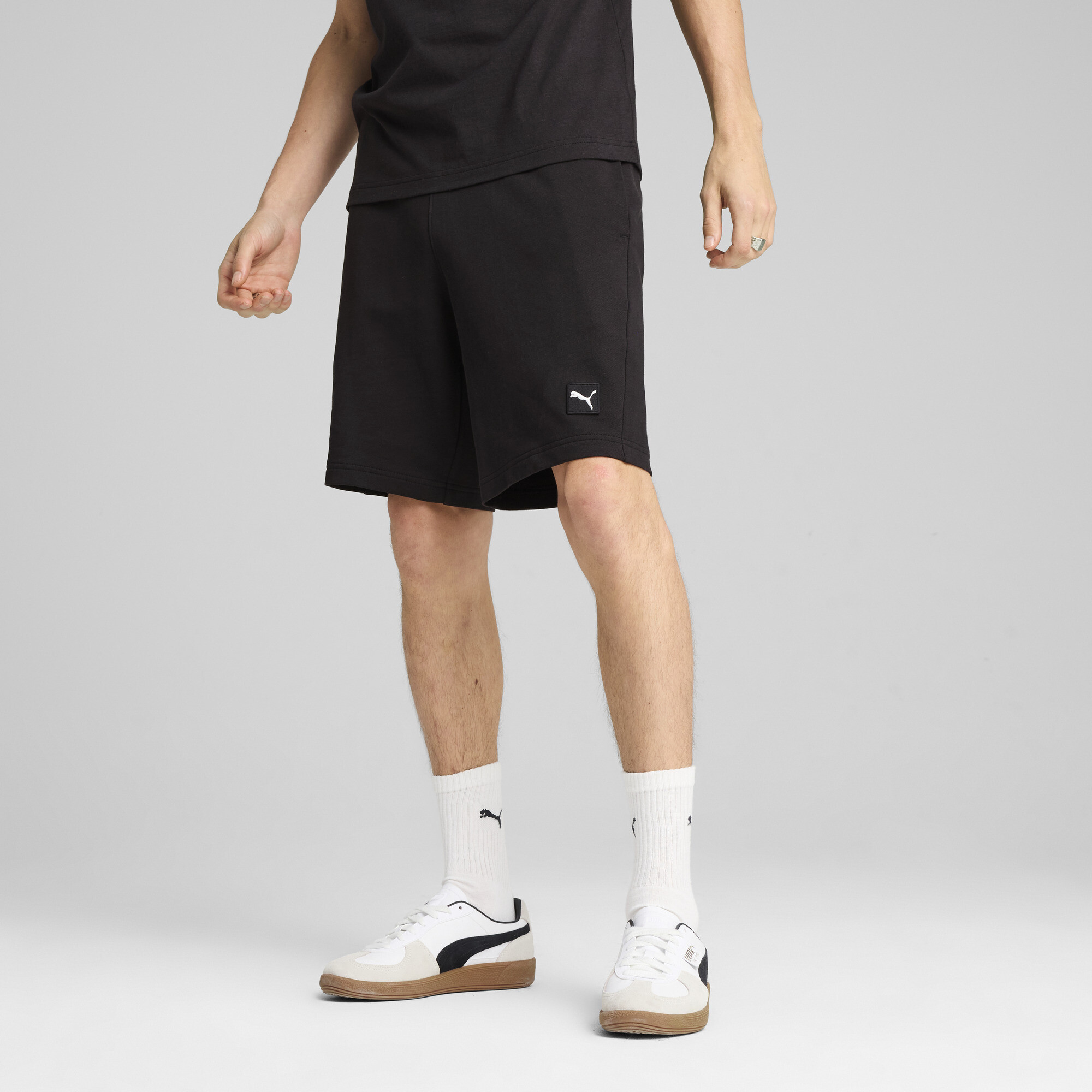 Puma Essentials Elevated 9" Shorts Herren | Mit Plain | Black | Größe: 3XL