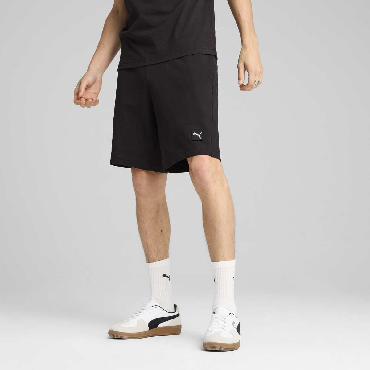 "Essentials Elevated 9"" Shorts Men in Black by PUMA, XS"