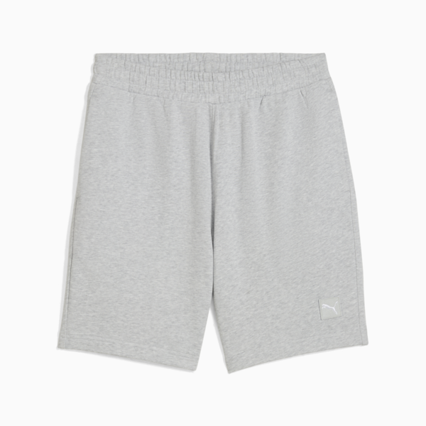 Essentials Elevated 9" Shorts Men, Light Gray Heather, large-MEX