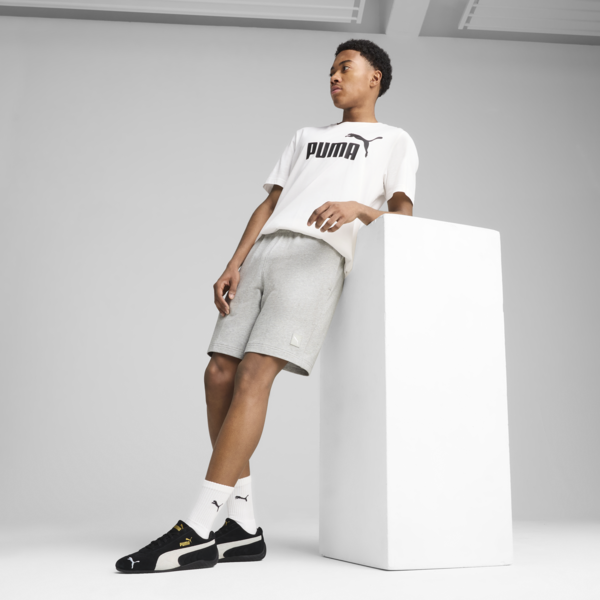 Essentials Elevated 9" Shorts Men, Light Gray Heather, large-MEX