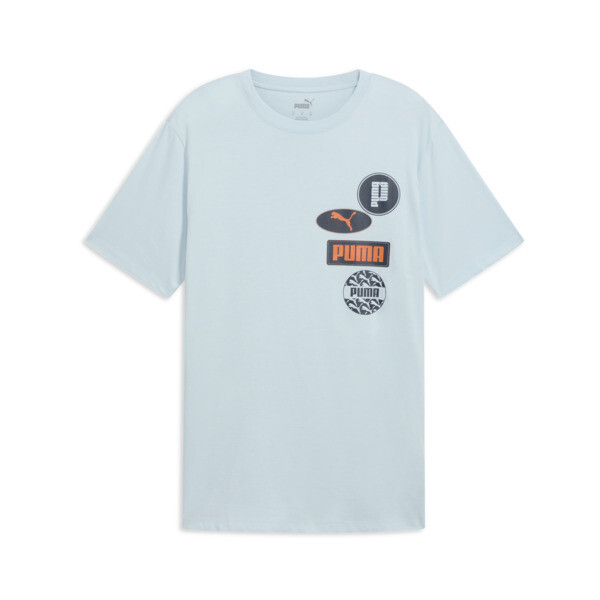 Puma Graphics Icon Men's T-shirt In Frosted Dew
