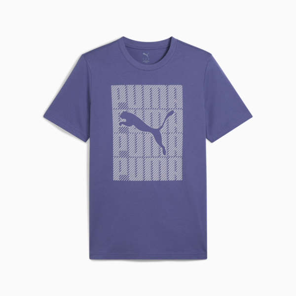 Remera Graphics PUMA Wording para hombre, Blue Crystal, large-ARG
