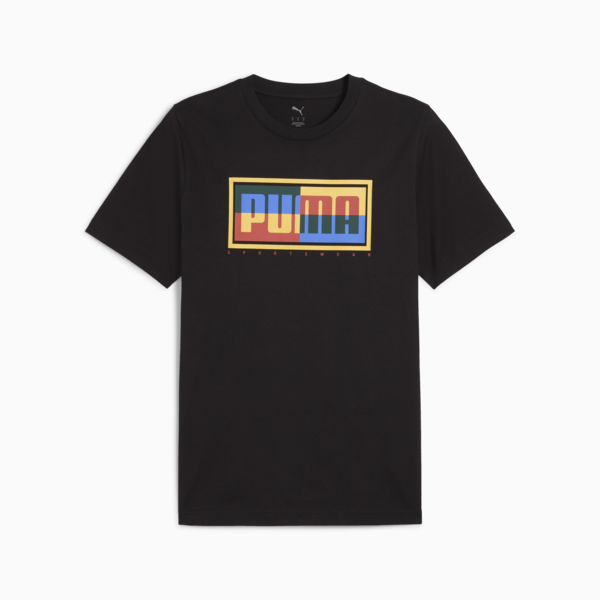 Remera Graphics PUMA Box para hombre, PUMA Black, large-ARG