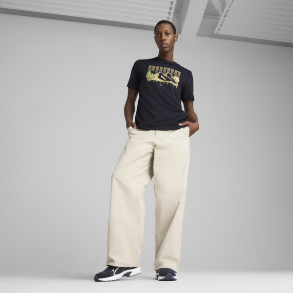 Playera Graphics Mountain para hombre, New Navy, large-MEX