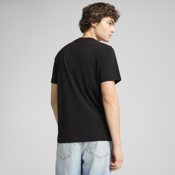 Graphics Sneaker Tee Men, PUMA Black, large-MEX