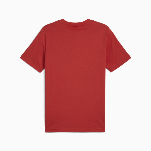 Graphics Sneaker Tee Men, Red Fire, large-MEX