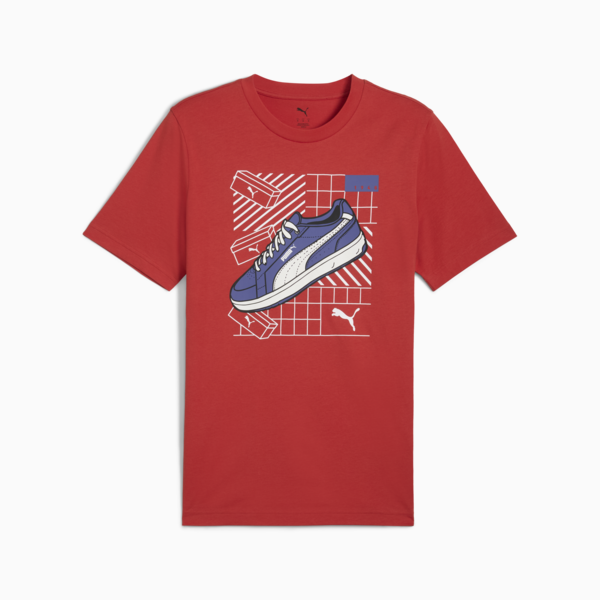 Remera Graphics Sneaker para hombre, Red Fire, large-ARG