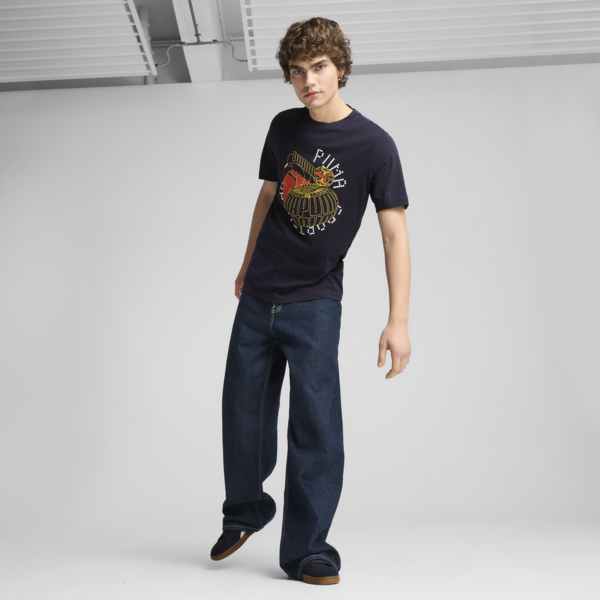 Remera Graphics Execution para hombre, New Navy, large-ARG
