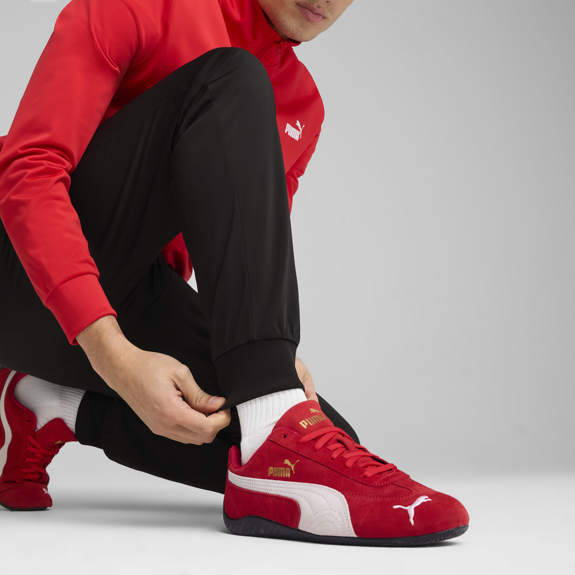 PUMA Essentials polypak voor Heren, Rood, Maat L thumbnail 4