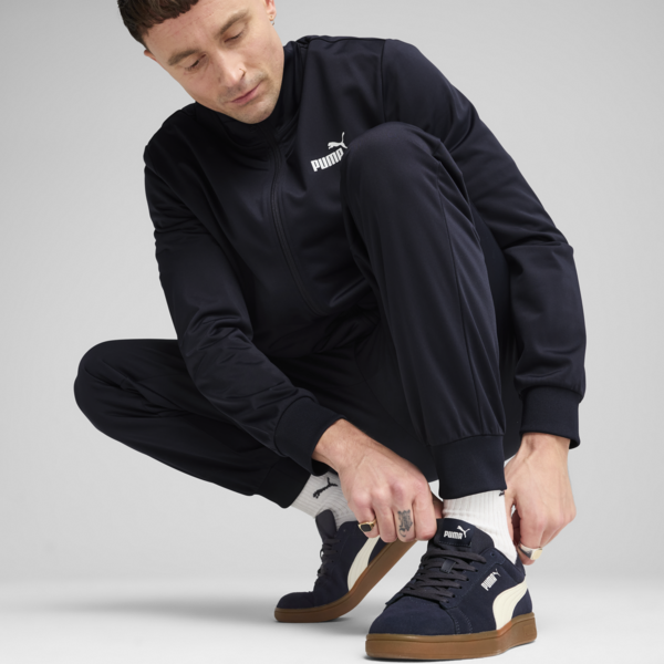 Essentials Poly Suit Men, New Navy, large-ZAF