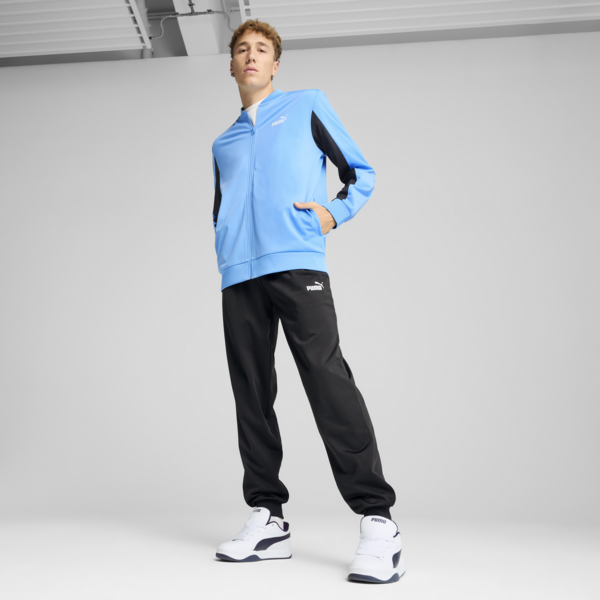 Conjunto de sudadera y pants Baseball-Inspired para hombre, Team Light Blue, large-MEX