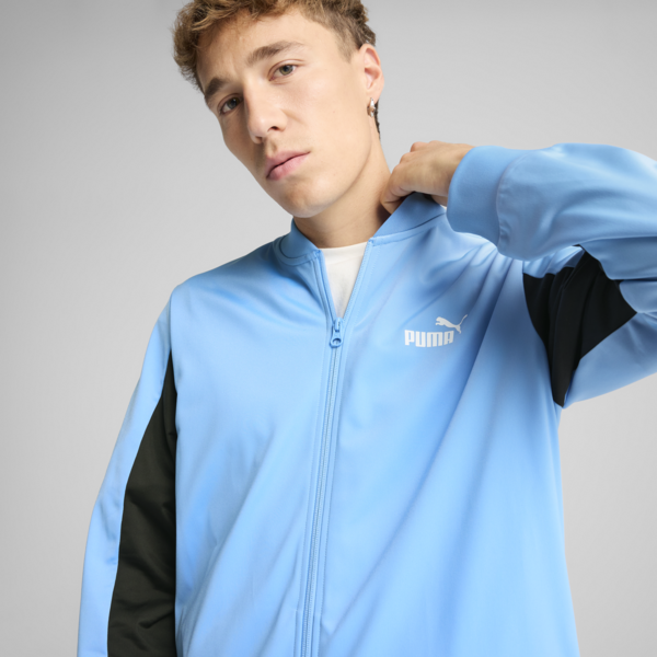 Conjunto de sudadera y pants Baseball-Inspired para hombre, Team Light Blue, large-MEX