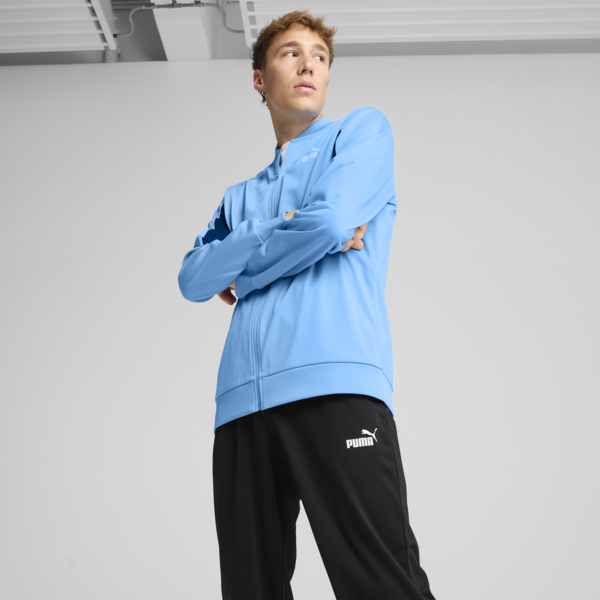 Conjunto de sudadera y pants Baseball-Inspired para hombre, Team Light Blue, large-MEX