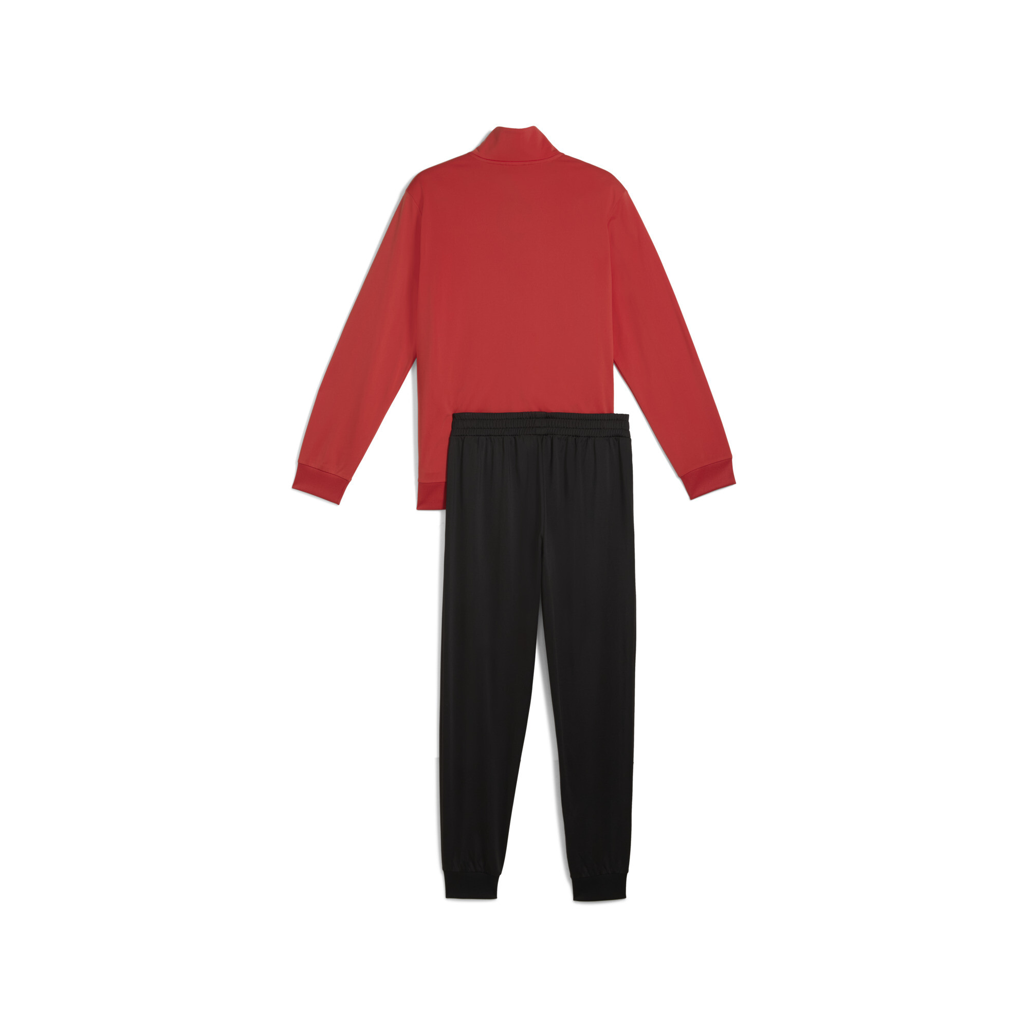 Poly-trainingspak met biezen voor Heren, Rood, Maat XXL | PUMA