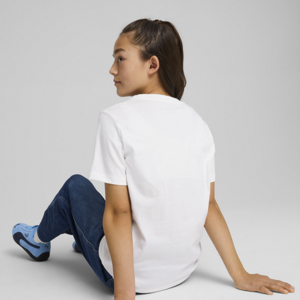 ESS No. 1 Logo Tee Youth, PUMA White, large-ZAF