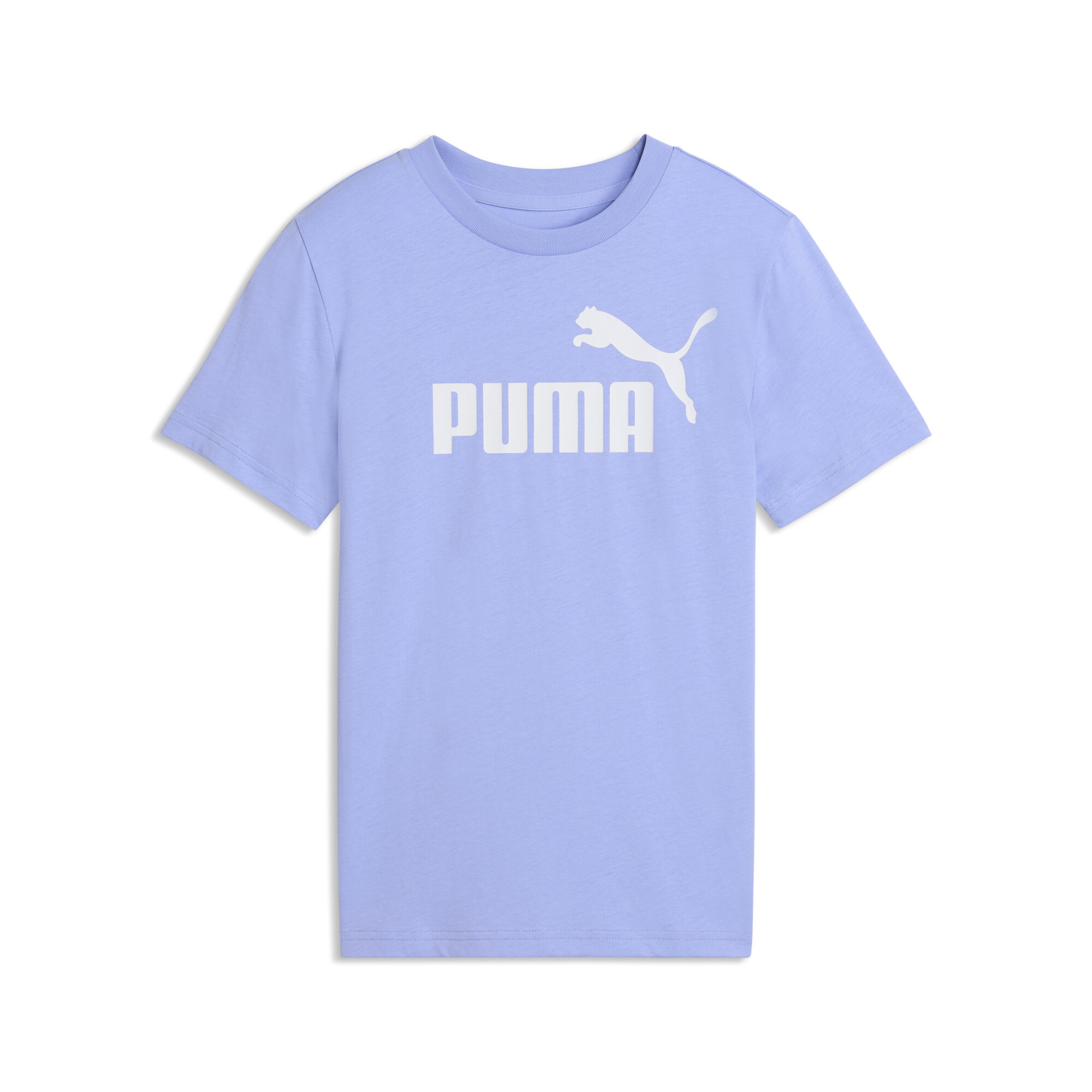 PUMA ESS No. 1-logo T-shirt voor Dames, Maat 7-8Y