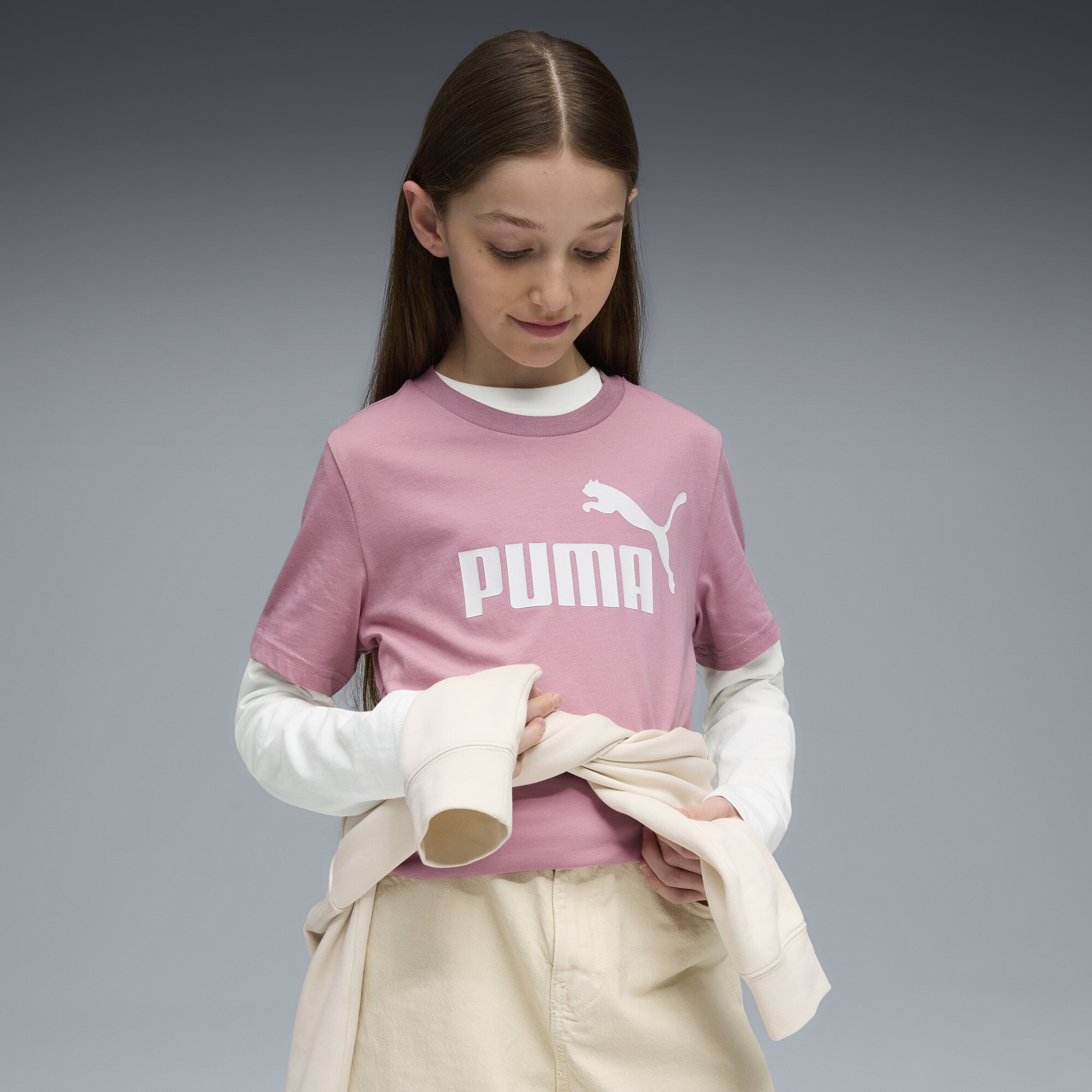 PUMA Essentials Big Kids' Tee - Picture 18 of 25