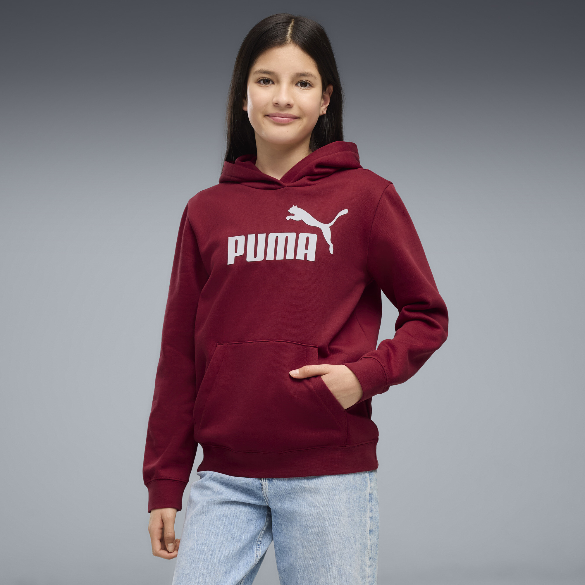 Vêtements Puma ESS No. 1 Logo Hoodie FL G pour Accessoires - vue 4