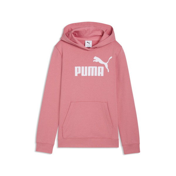 Sudadera PUMA Essentials No. 1 Logo para Adolescentes en Talle 15-16Y Wild Rosa