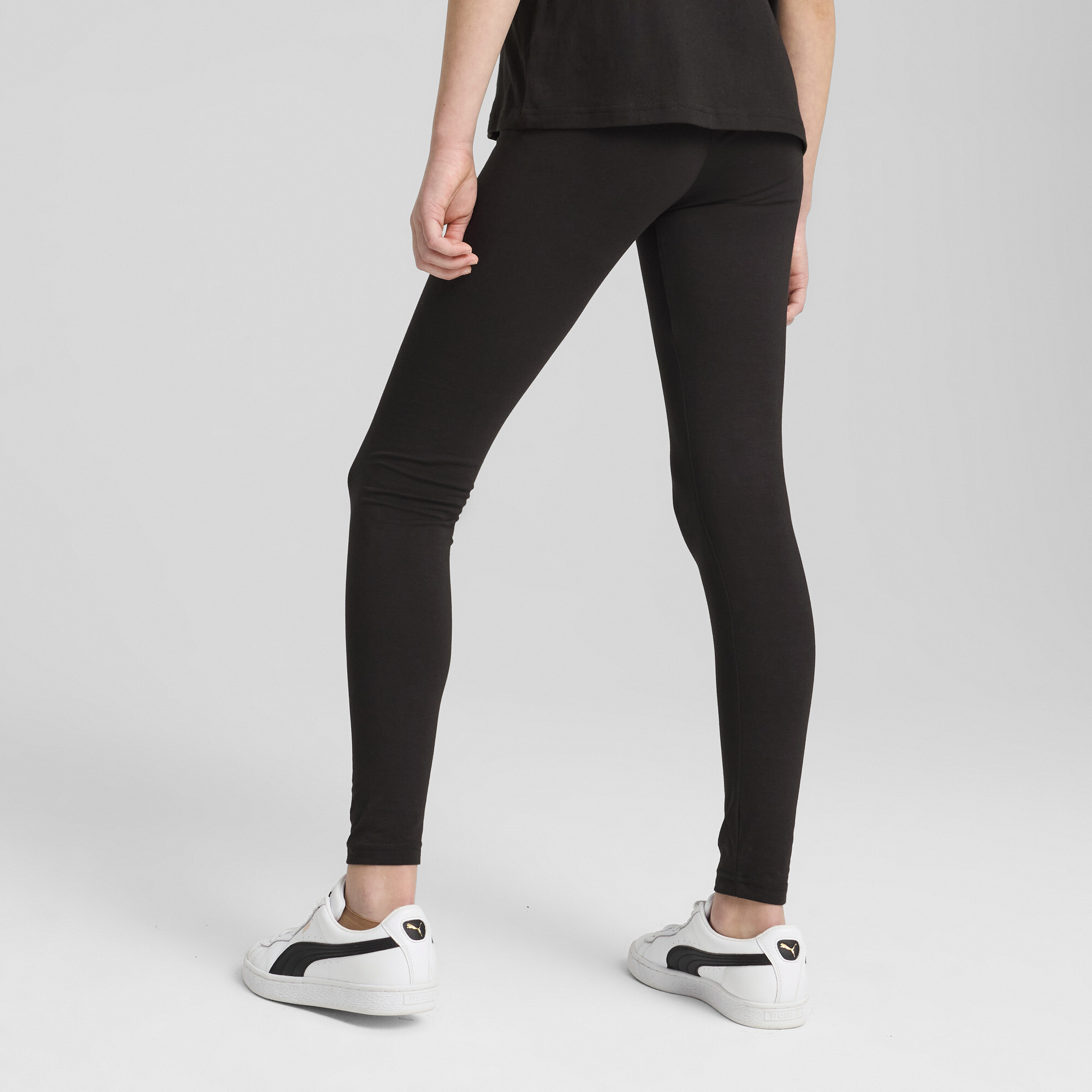 PUMA ESS legging voor Dames, Zwart, Maat 7-8Y thumbnail 5